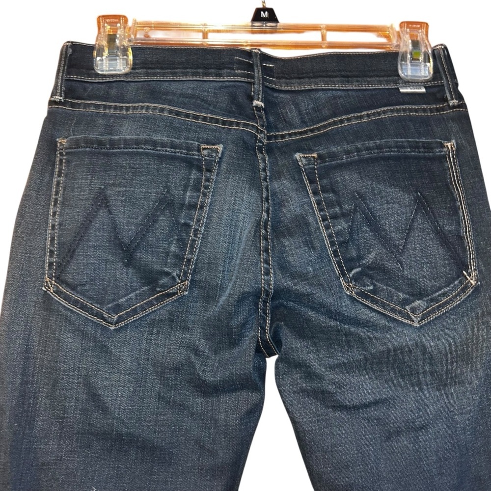 Mother the charmer denim skinny jeans gift wrapped size 27